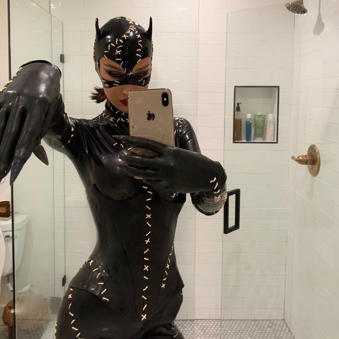 Bella Hadid Catwoman