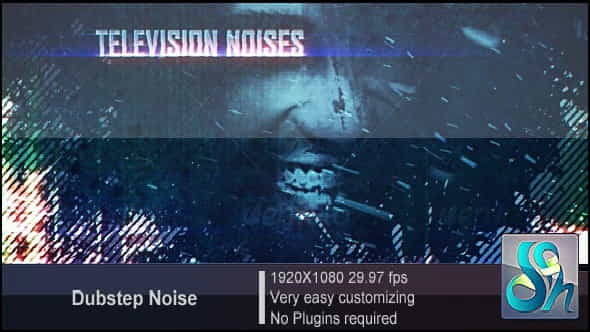 Dub Step Television Noise | Grunge - VideoHive 2852856