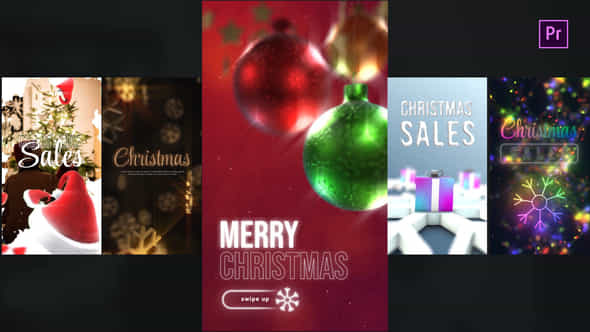 Instagram Christmas Stories - VideoHive 35073606