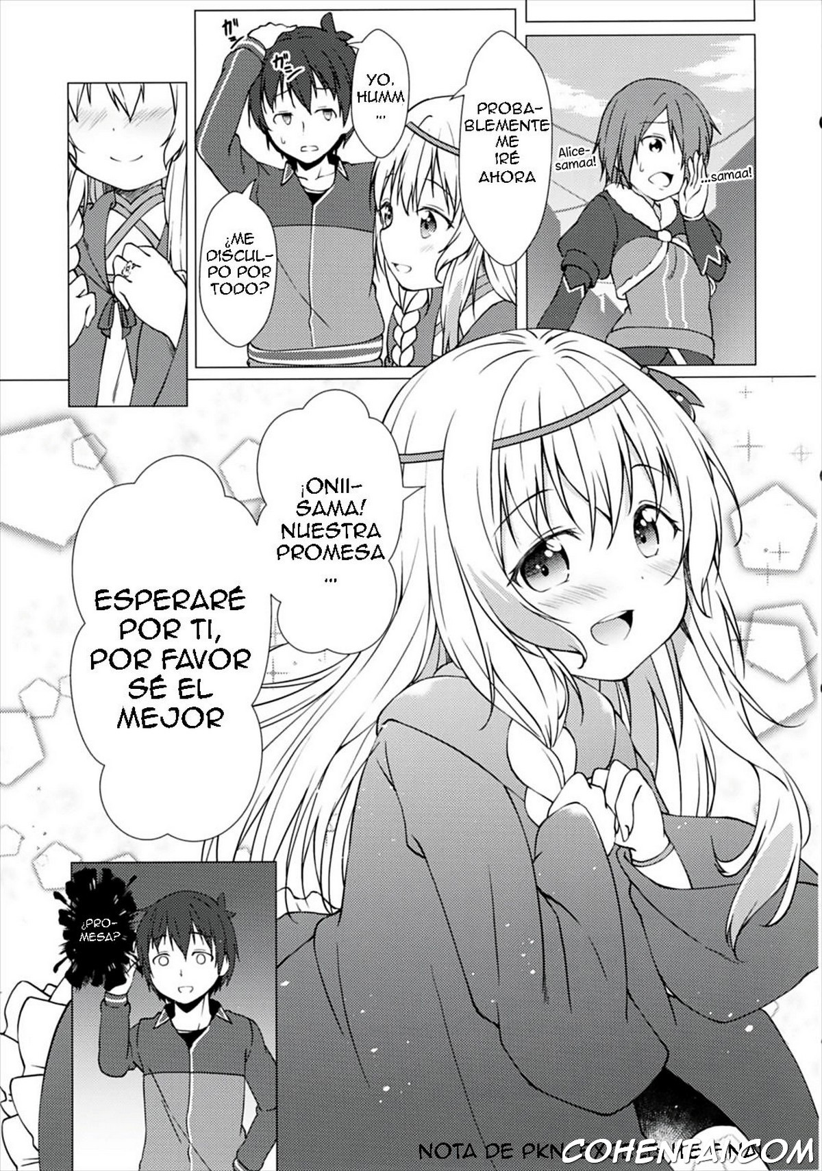 Haikei Onii-sama Yakusoku Owasure Naki You (Kono Subarashii Sekai ni Syukufuku o!) xxx comics manga porno doujin hentai español sexo 