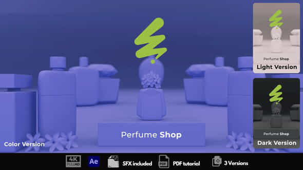 Perfume Shop Promo - VideoHive 54320414