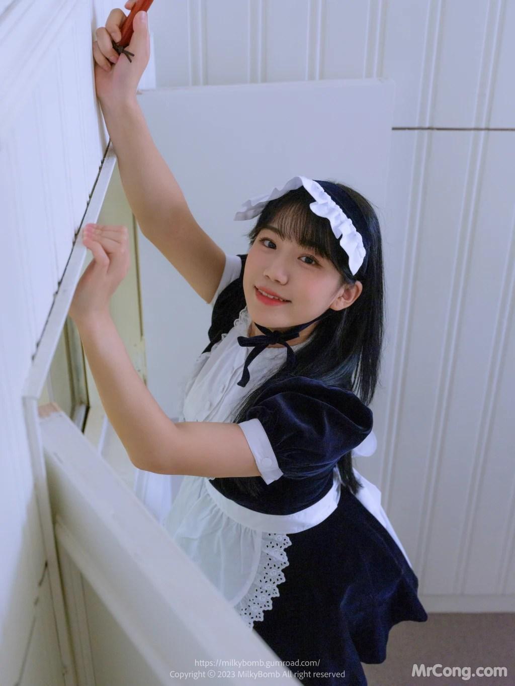 [MilkyBomb] Yui: Vol.3 Maid (291 photos )(14)