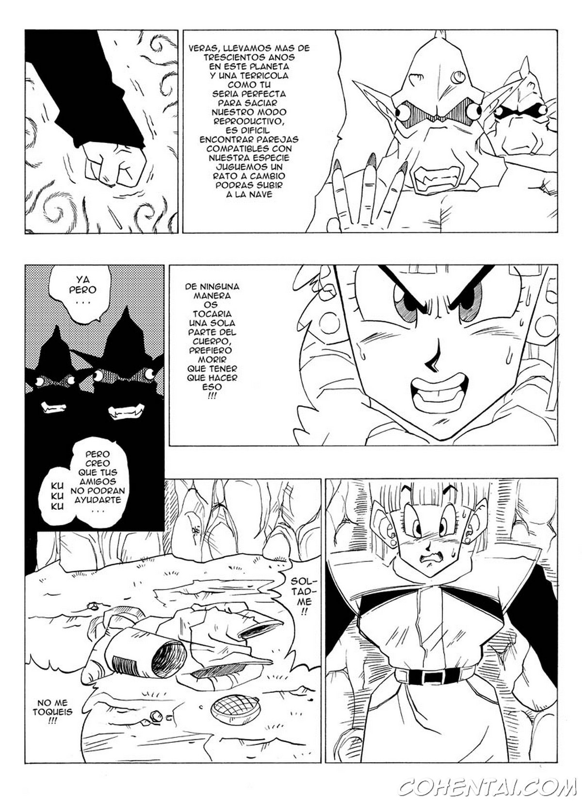 Fake Namekians (Dragon Ball Z) xxx comics manga porno doujin hentai español sexo 