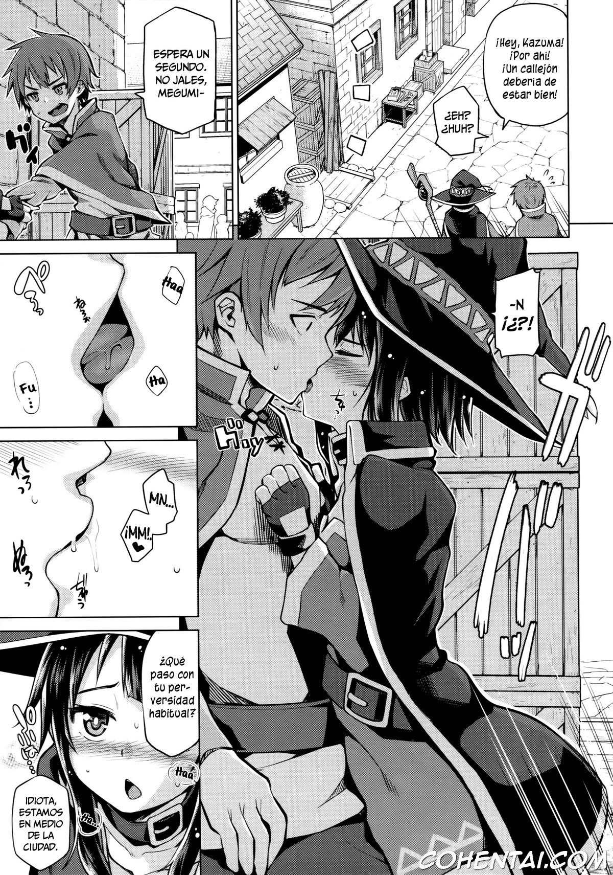 Kono Bakuretsu Musume ni Motto Ecstasy o!! (Kono Subarashii Sekai ni Syukufuku o!) xxx comics manga porno doujin hentai español sexo 