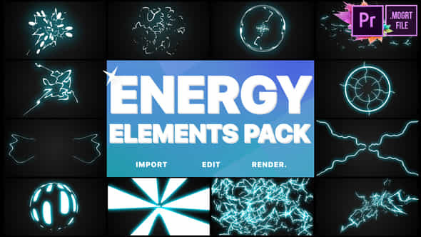 Energy Elements Pack - VideoHive 24523314