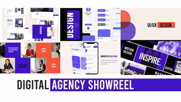 Digital Agency Web Showreel - VideoHive 29506116