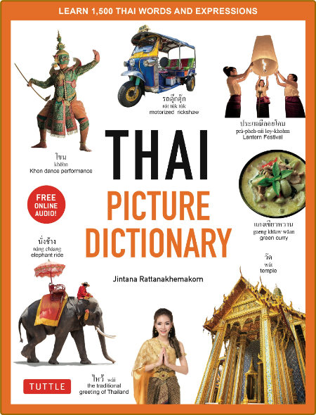 Thai Picture Dictionary - Learn 1,500 Key Thai Words and Phrases KSpT2dI9_o