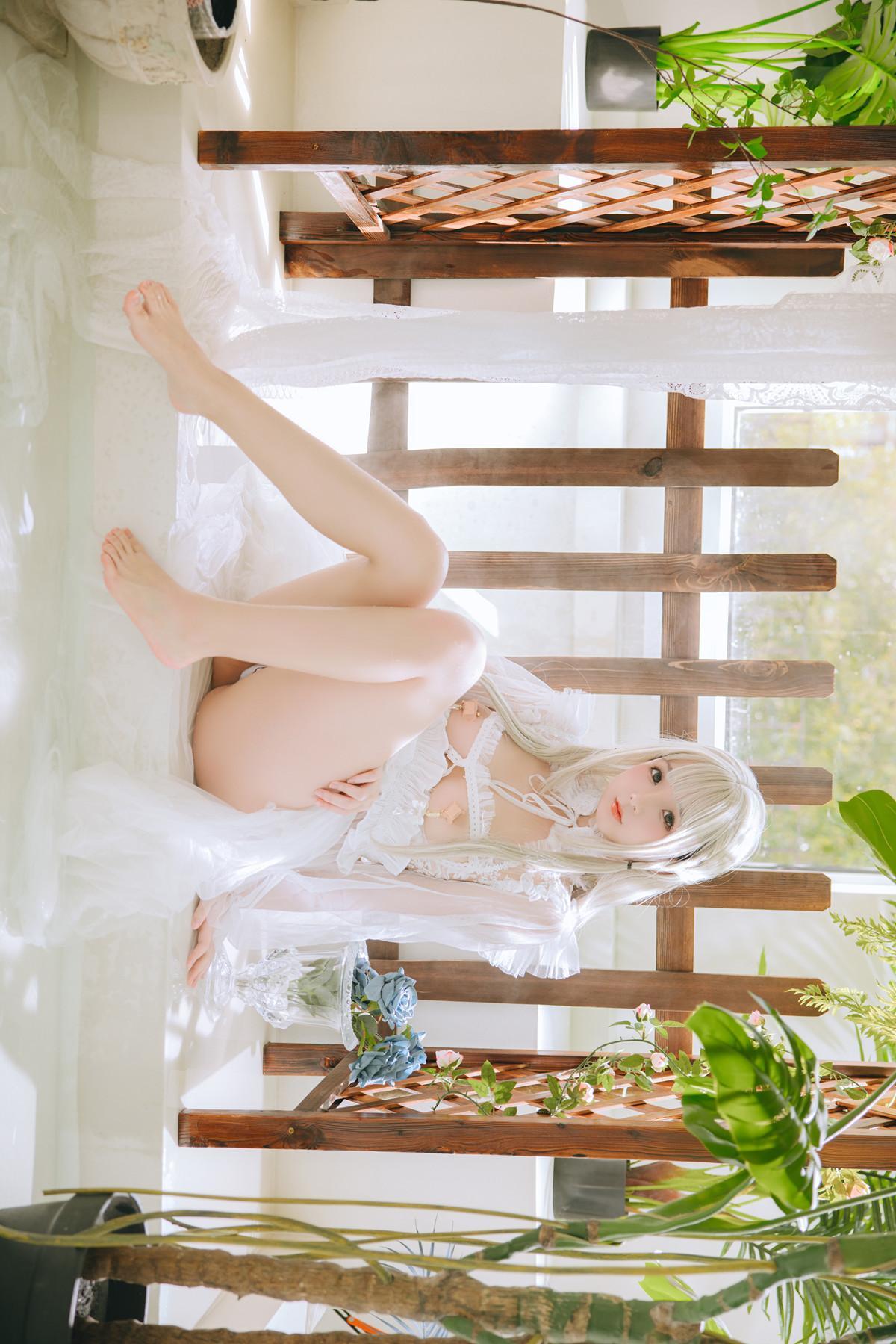 Cosplay Rinaijiao日奈娇 白纱衣 Set.01(52)