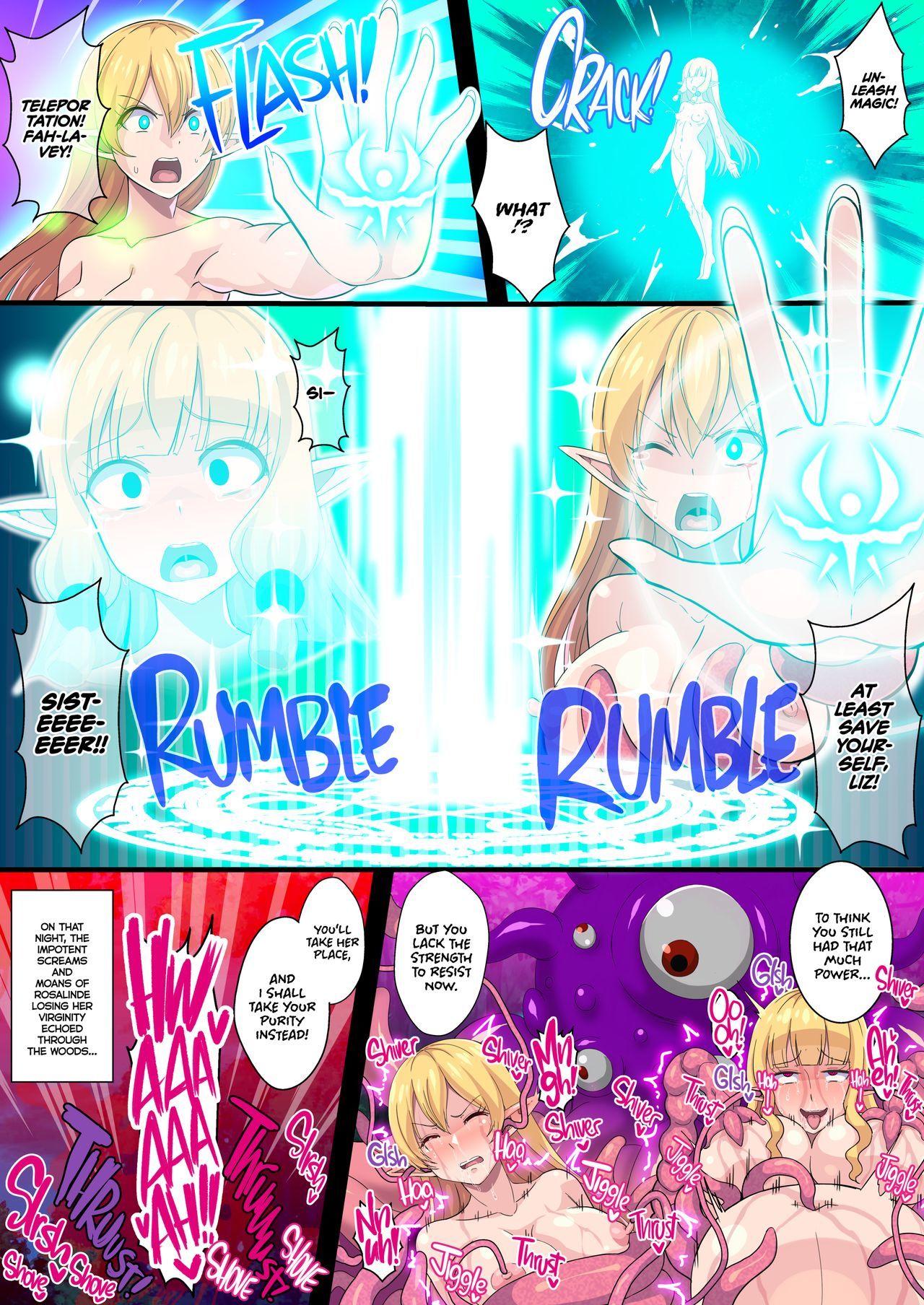 [Kleitos (Ryunosuke)] Fukushuu no Elf Lieselotte Zero II ~Fukukon Futanari Kaizou de Oyako Niketsu Les Rape!~  Vengeful Elf Liselotte ZERO