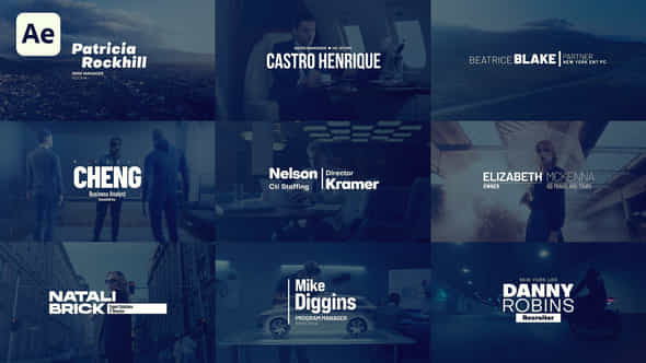 Typography Titles - VideoHive 58278448