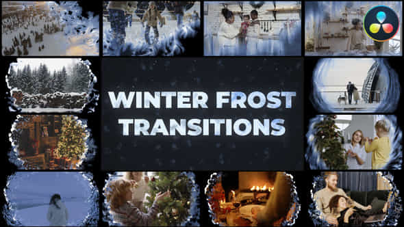 Winter Frost Transitions - VideoHive 42799035