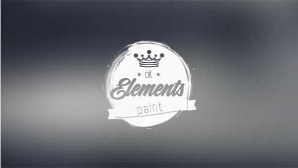 Oil Paint Elements - VideoHive 12320106