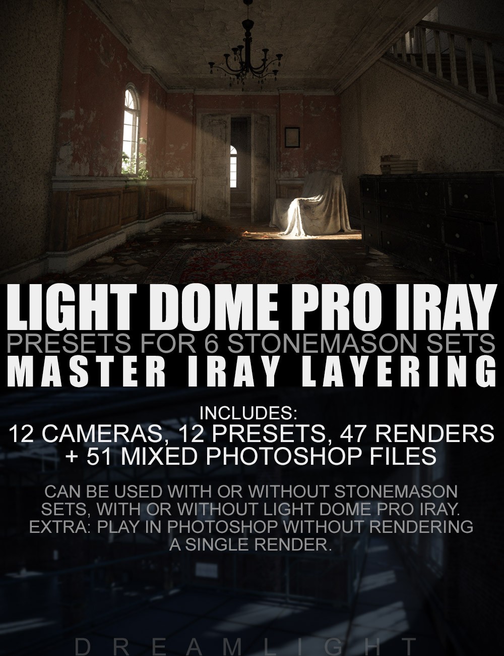 Light Dome PRO Iray   Render Presets   Master Iray Layering
