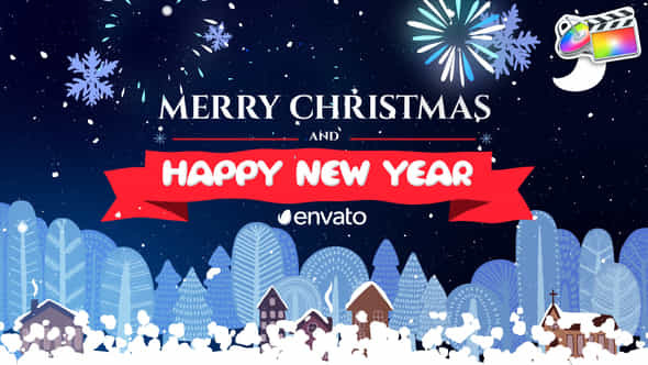 Cartoon Christmas Greetings - VideoHive 35311018