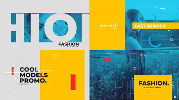 Colorful Fashion Style Opener - VideoHive 33361267