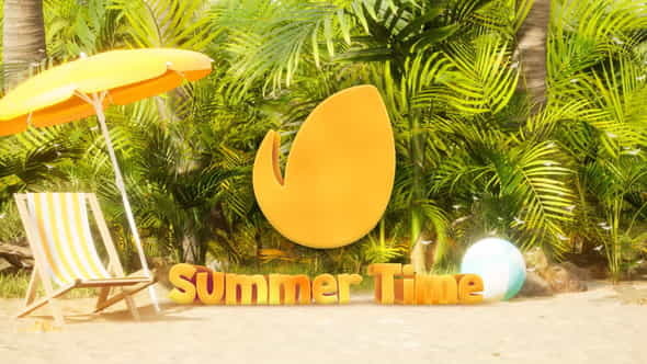 Summer Logo - VideoHive 37596208