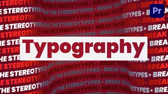Abstract Typography Promo - VideoHive 33705020