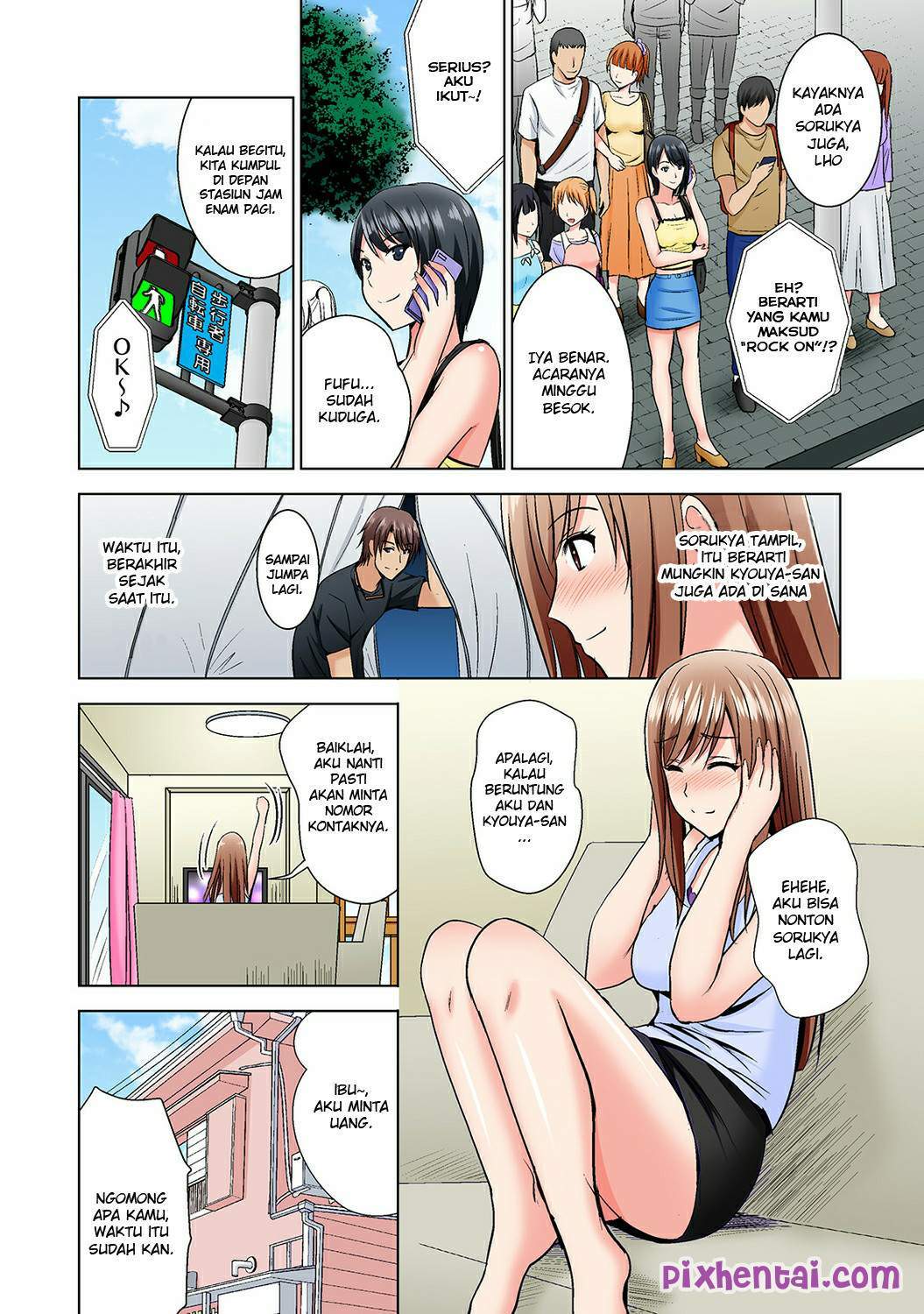Komik Hentai Diajak Ngentot di dalam Hutan Manga XXX Porn Doujin Sex Bokep 10