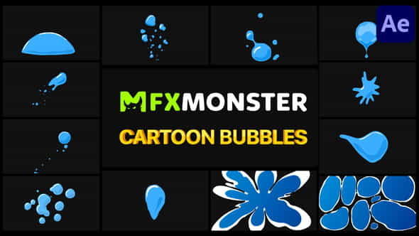 Cartoon Bubbles | After Effects - VideoHive 31349346