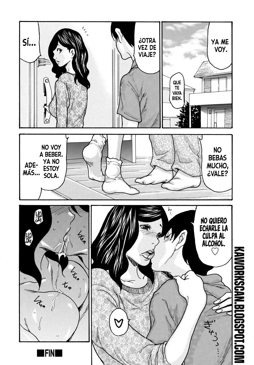 [Aoi Hitori] Kaasan no Yoigokochi  La borrachera de mamá (COMIC Magnum Vol. 148) [Spanish] [K.A. Works]