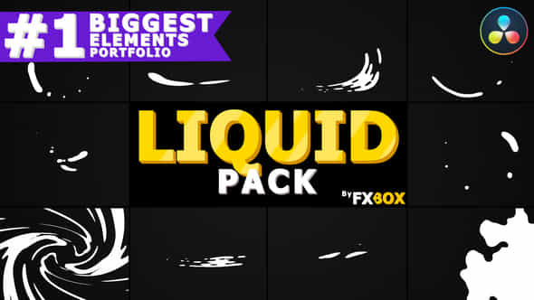 Dynamic Liquid Elements - VideoHive 37604200