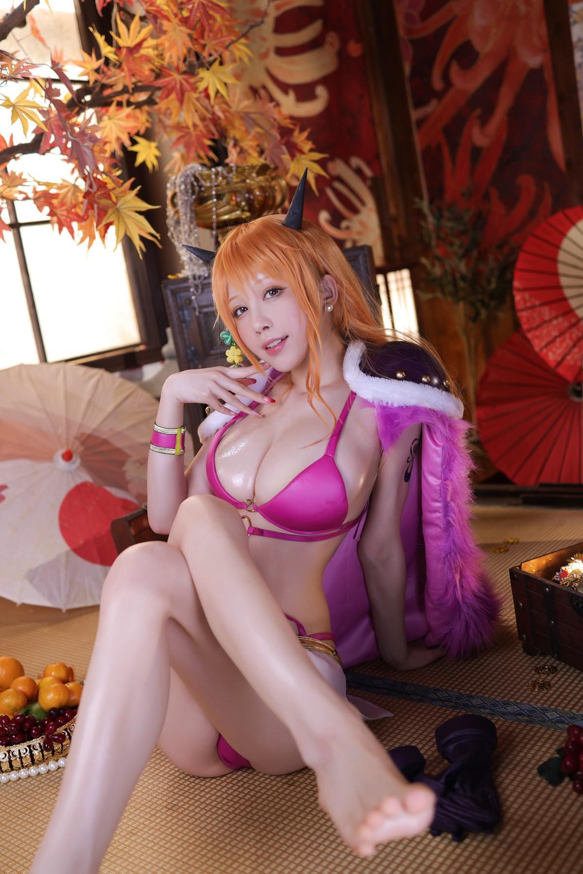 Cosplay 水淼Aqua Nami ナミ Set.01(41)