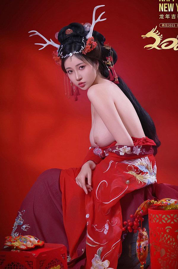 极品女神年年 龙年吉祥无圣光唯美写真(10)