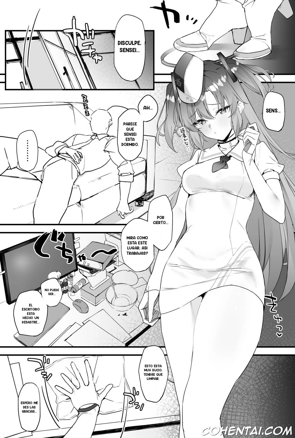 Yuuka-chan to Ichaicha Suru Hon (Blue Archive) xxx comics manga porno doujin hentai español sexo 