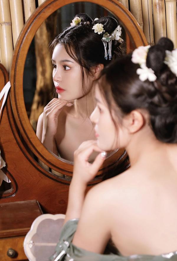 福利姬桃暖酱古风仕女妖娆怀玉(26)