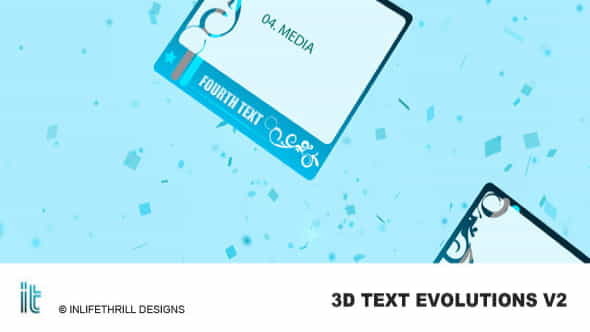 3D-Text Evolutions V2 - VideoHive 56877