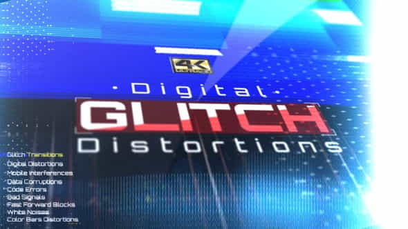 Digital Glitch Distortions - VideoHive 25961834