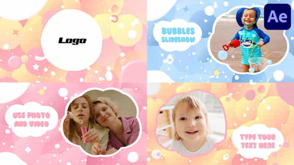 Bubble Slideshow | After Effects - VideoHive 37260176