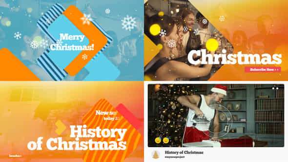 Merry Christmas Broadcast Pack - VideoHive 29601666