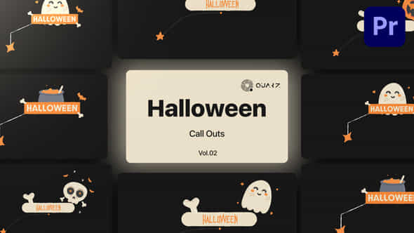 Halloween Call Outs - VideoHive 48439341