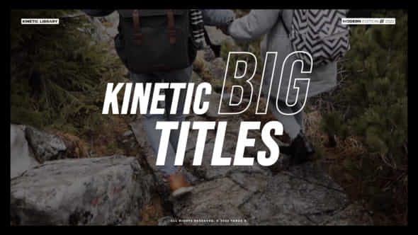 Kinetic Typography Titles Fcpx - VideoHive 36273219
