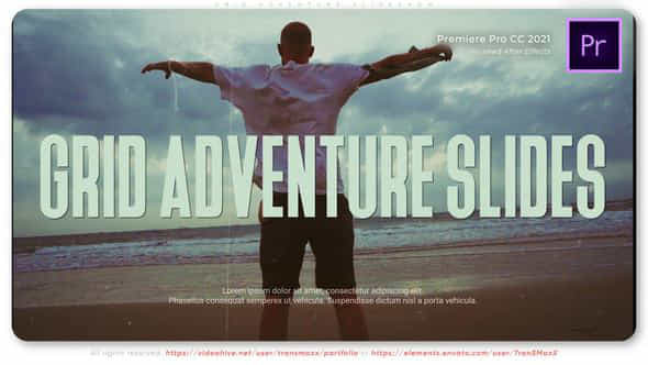 Grid Adventure Slideshow - VideoHive 47519915