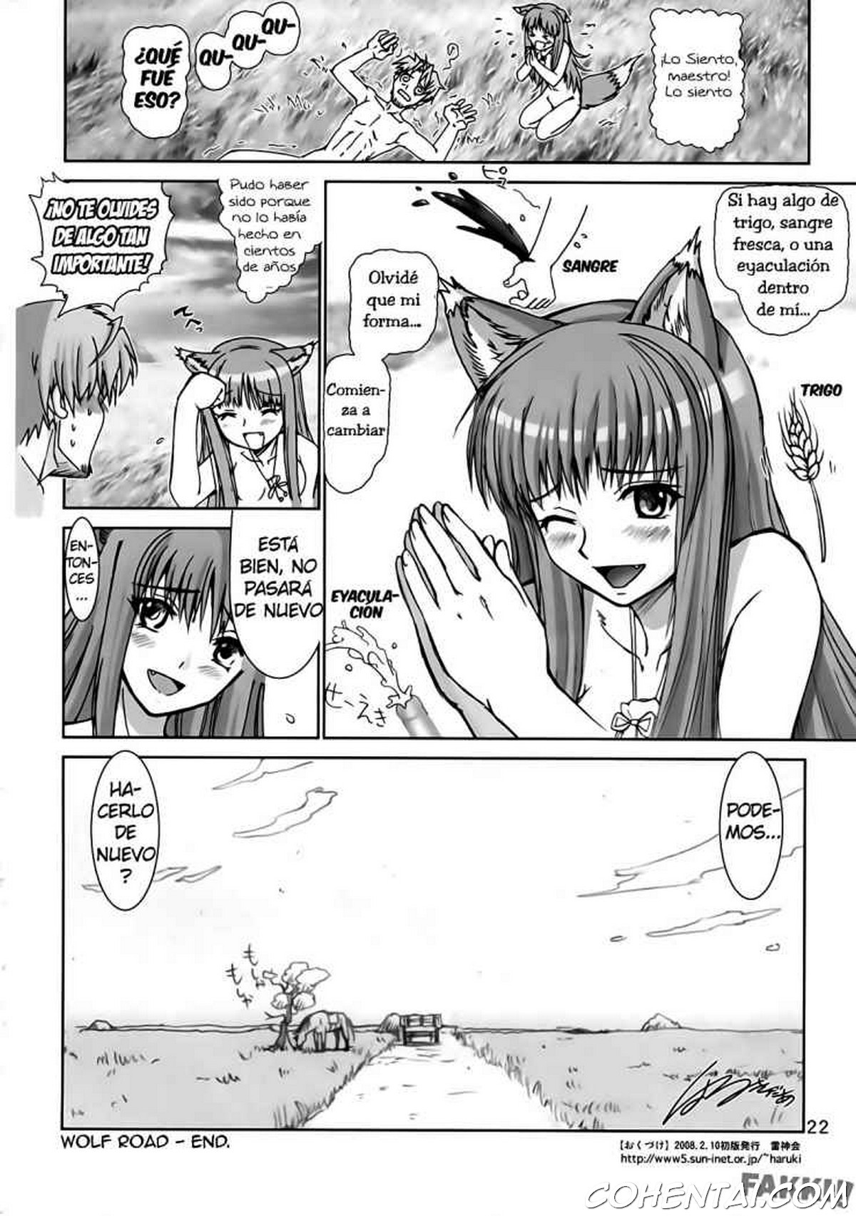 Wolf Road (Ookami To Koushinryou) xxx comics manga porno doujin hentai español sexo Holo Kraft Lawrence Spice And Wolf | Ookami To Koushinryou