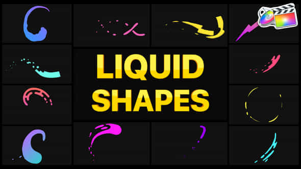 Liquid Shapes - VideoHive 37386737