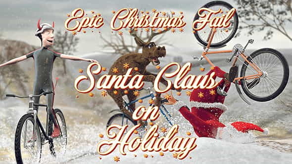 Santa Claus on Holiday - - VideoHive 18959306