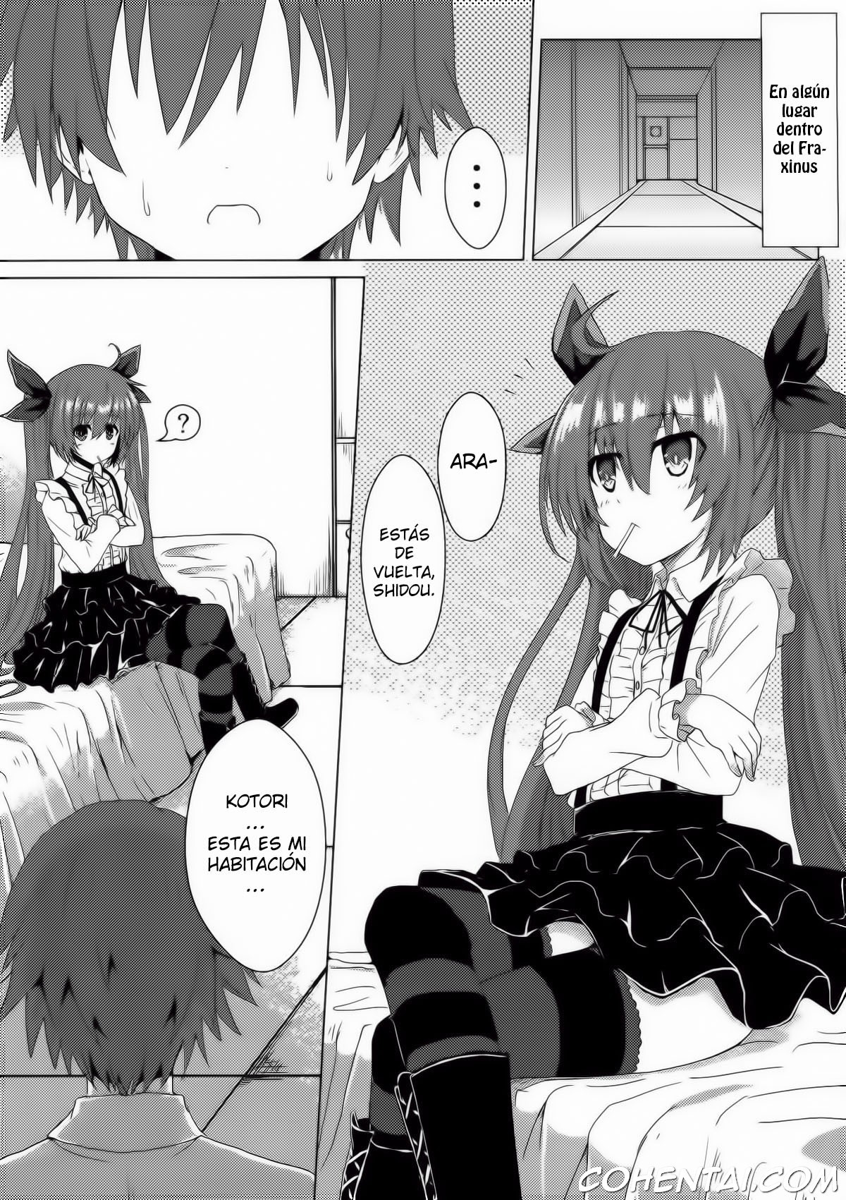 AiAi Daisakusen 2 (Date A Live) xxx comics manga porno doujin hentai español sexo 