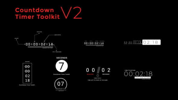 Countdown Timer Toolkit V2 - VideoHive 35939264