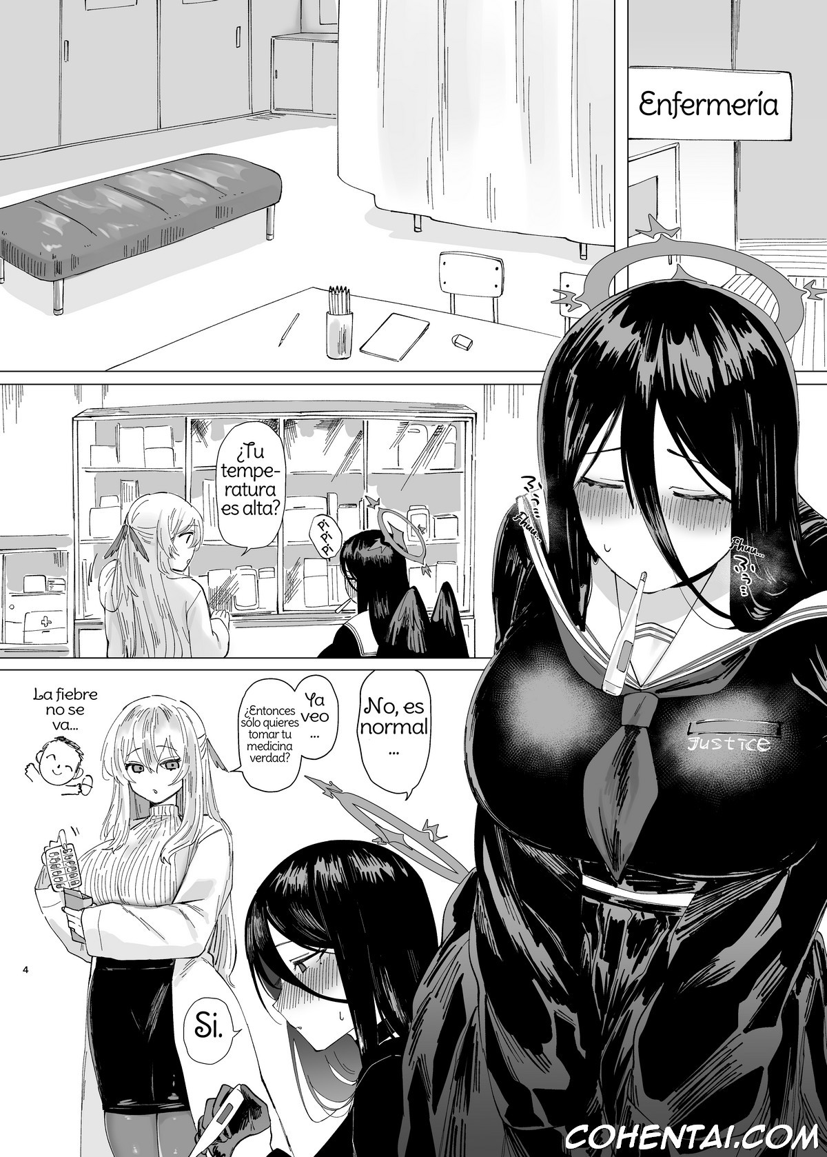 Tandeki Meruto (Blue Archive) xxx comics manga porno doujin hentai español sexo 