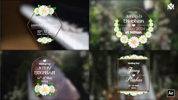 Wedding Title V03 - VideoHive 50352747