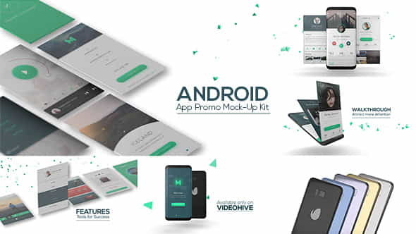 Android App Promo Mock-Up Kit - VideoHive 20042116