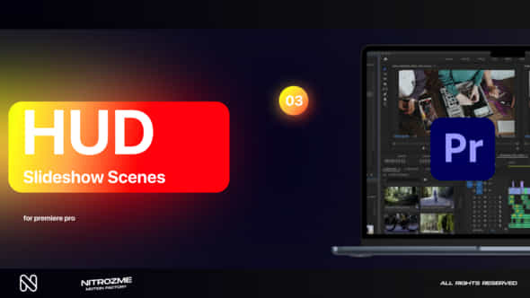 Hud Slideshow Scenes Vol 03 For Premiere Pro - VideoHive 50212113