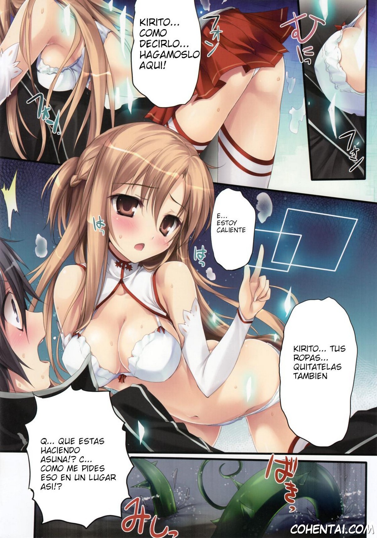 KAROFUL MIX EX8 (Sword Art Online) xxx comics manga porno doujin hentai español sexo Asuna Yuuki Kazuto Kirigaya | Kirito Sword Art Online