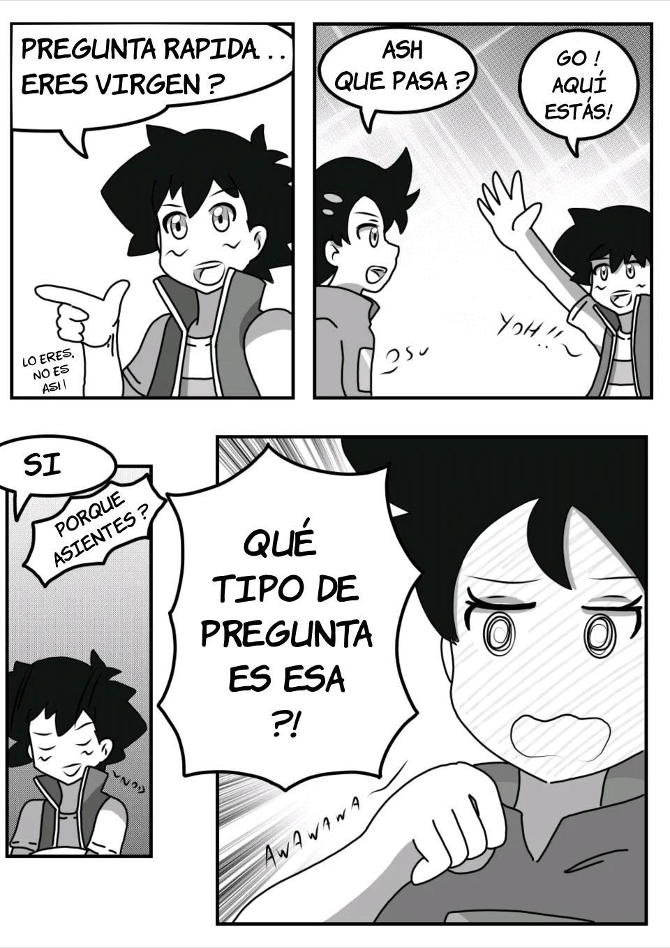 Mi primera vez fue en Kanto Reprise - Charla diaria de Ash y Chloe 7 - 3