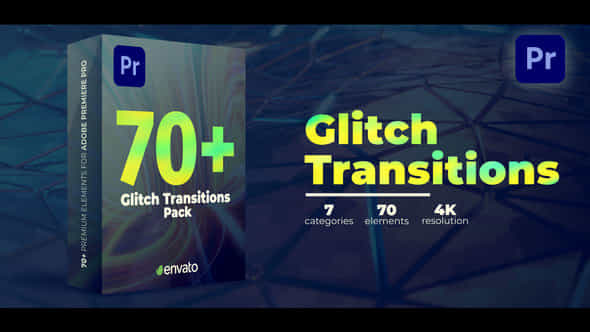 Glitch Transitions - VideoHive 46188871