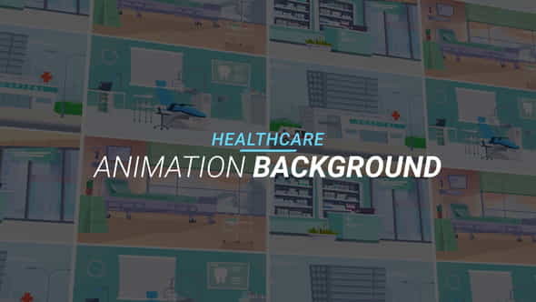 Healthcare - Animation background - VideoHive 34060934