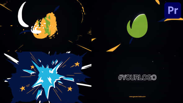 Multicolor Explosive Logo - VideoHive 46581983